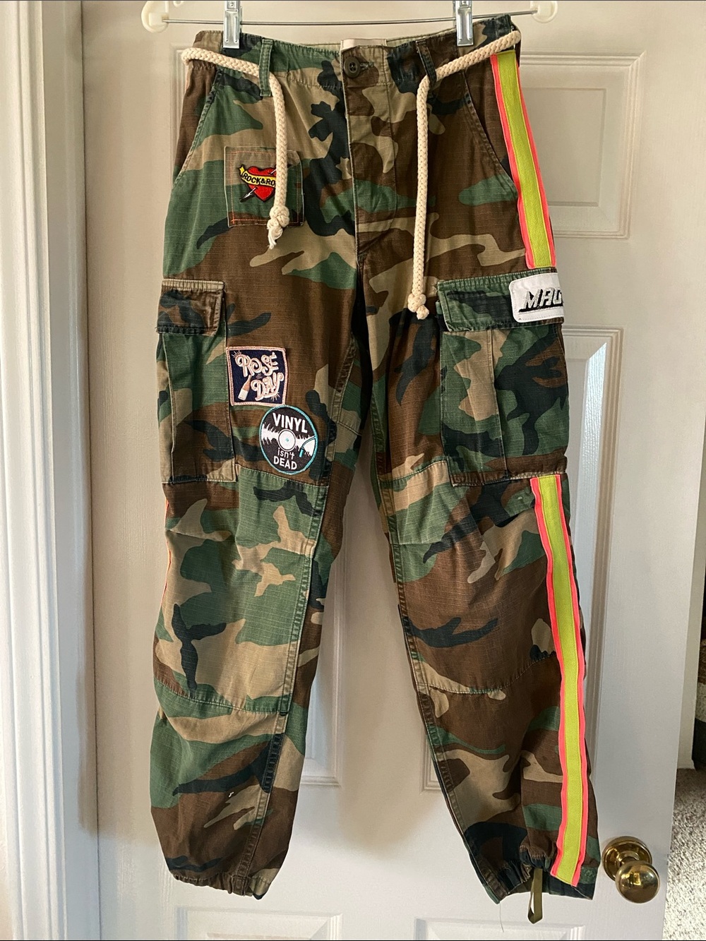 Camouflage custom pants